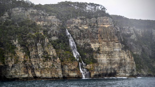 Waterfall Bay.