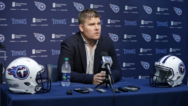 Tennessee Titans general manager Jon Robinson talks about the team's trade of the No. 1 overall pick in this month's NFL draft to the Los Angeles Rams.
