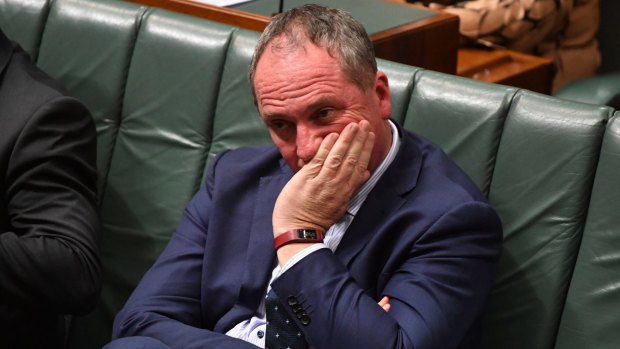 Barnaby Joyce will face a byelection in December.