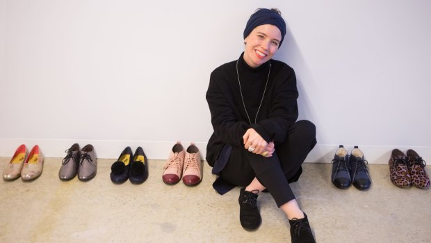 Shoe designer Kerryn Moscicki uses pop-up shops to complement her online store Radical Yes. 