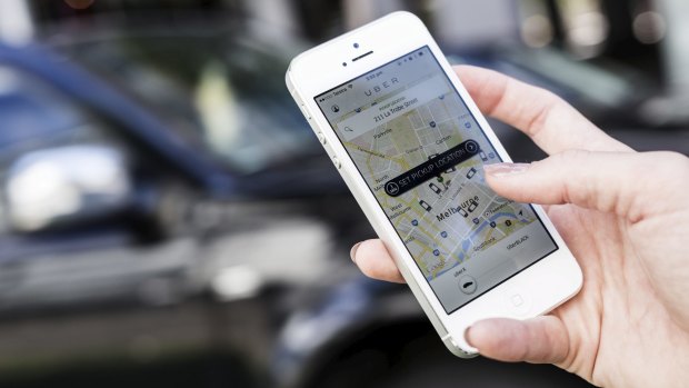 Uber will have dedicated drop-off and pick-up zones at Flemington Racecourse.