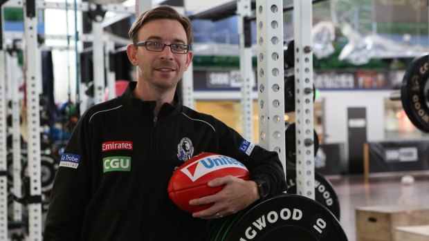 Collingwood capologist Dominic Milesi uses his finance skills every day in his role at Collingwood Football club.
