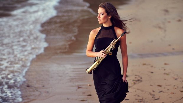 Saxophonist Amy Dickson is one of the featured performers at the Musica Viva Festival. 