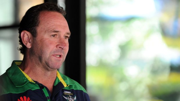 Juggling act: Raiders coach Ricky Stuart is yet to finalise his line-up for the Auckland Nines.