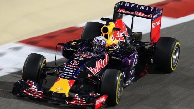 Daniel Ricciardo during the Bahrain Grand Prix on Sunday.