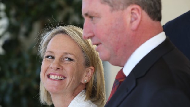 Nationals leaders Fiona Nash and Barnaby Joyce are leading forced moves out of Canberra.