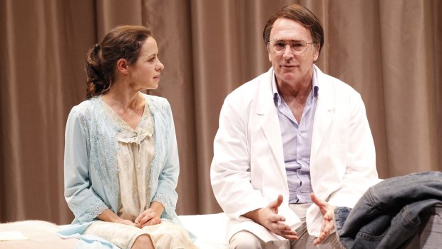 Kate Atkinson and Greg Stone in <i>The Waiting Room</i>.