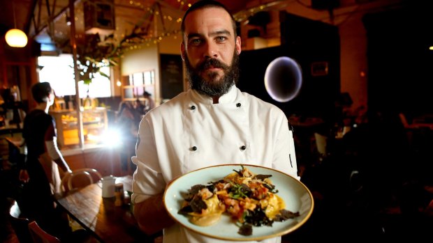 St Ali chef Arake Gordon is serving up several truffle dishes during the Truffle Melbourne festival.