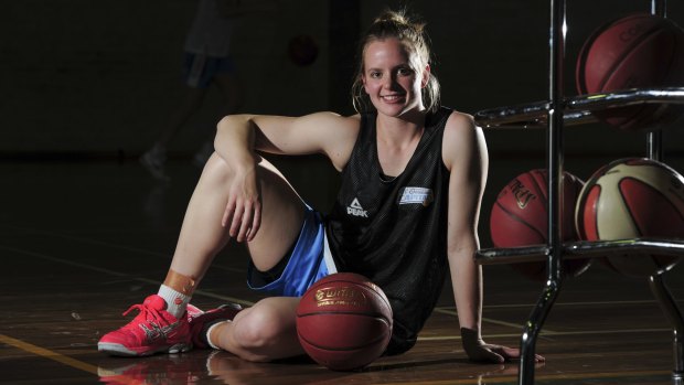 ACT junior Alice Coddington is making an impact for the Canberra Capitals.