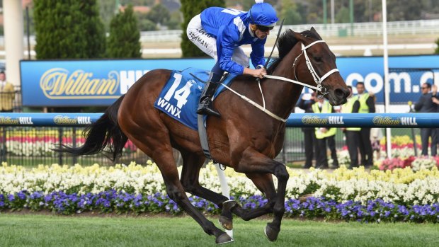 Star-studded return:  Winx will appear in barrier trials on Tuesday. 