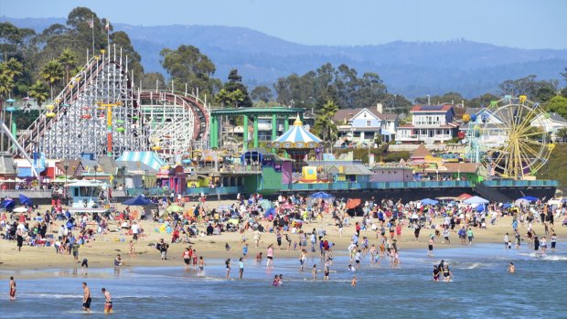 Santa Cruz, with its famous boardwalk, is just over an hour's drive from San Francisco.
