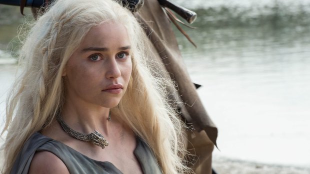Queen of dragons and paydays ... Emilia Clarke, who plays Daenerys Targaryen, will reportedly get $US500,000 per episode during season seven.