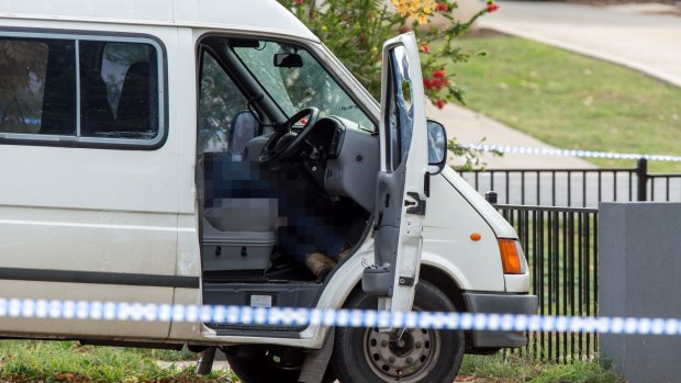 Paul Kristian Hogan died after he was shot while parked outside his house in Bacchus Marsh.
