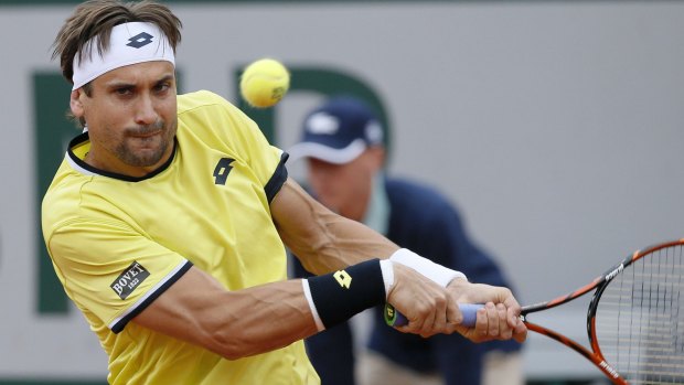 David Ferrer's first round win over Slovakia's Lukas Lacko made him just the second active player behind Rafael Nadal to win 300 matches on clay.