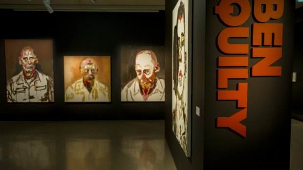 Ben Quilty's portraits of men and women who served in Afghanistan fill a gallery at the Australian War Memorial.