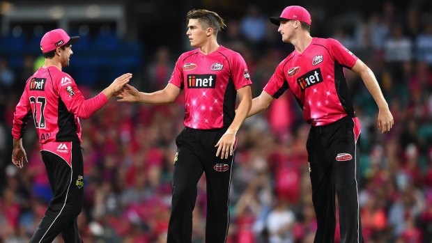 Turnaround: Sean Abbott is working to forget that horror spell on New Year's Eve.