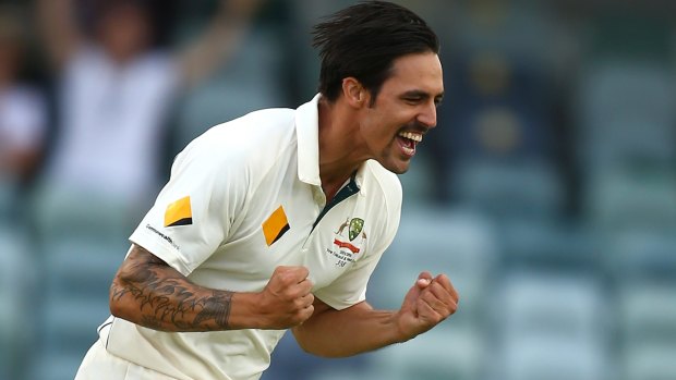 Mitchell Johnson during his Test playing days.