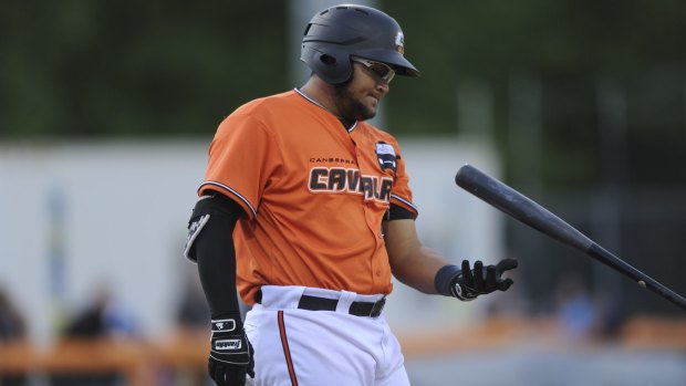 Cavalry first baseman Boss Moanaroa has missed two games with concussion.