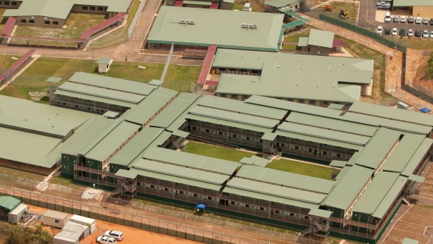 Wickham Point detention centre in Darwin.