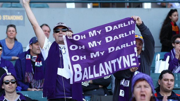 Fremantle fans will have to wait another week to see Ballantyne play again for the Dockers.