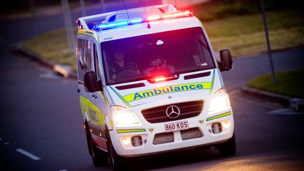 Paramedics rushed two drivers to hospital after a crash near Bundaberg.