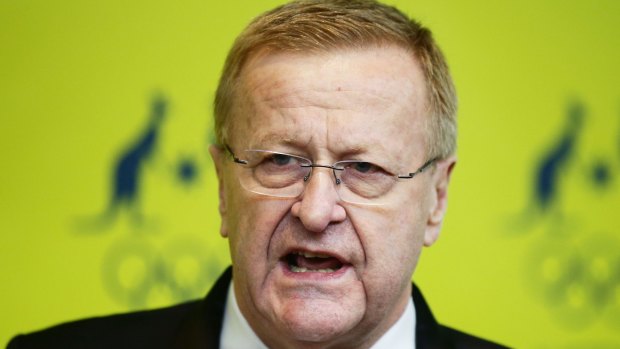 'Rotten to the core': IOC vice-president John Coates said he would be 'very, very surprised' if the IOC overturned the ban on Russia competing in the Olympics in athletics.