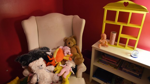 Months after she went missing, Sarah Hoggle's bedroom remains the same. 