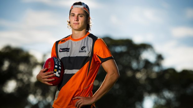 Canberra's Jack Steele will make his AFL debut for the GWS Giants against North Melbourne on Saturday.