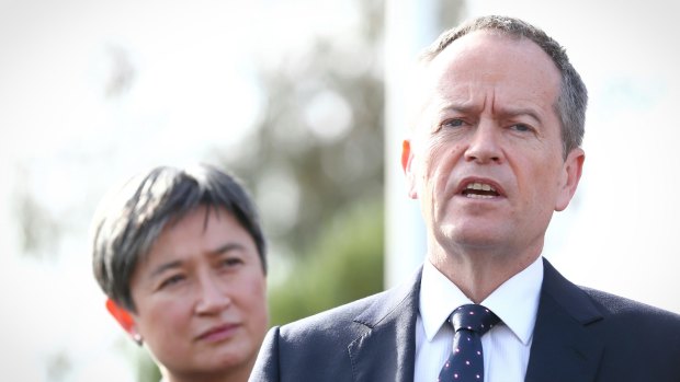 Senator Wong and Labor leader Bill Shorten are advocating a shift to Asia, over Trump's America.