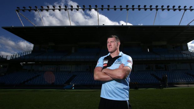 Acting role: Cronulla captain Paul Gallen.