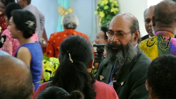 West Papuan independence leader Filep Karma has served 10 years of a 15-year treason sentence for raising the banned "Morning Star" flag. 