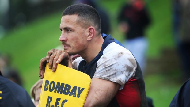 "It was a misjudgement, I got the tackle wrong": Sonny Bill Williams.