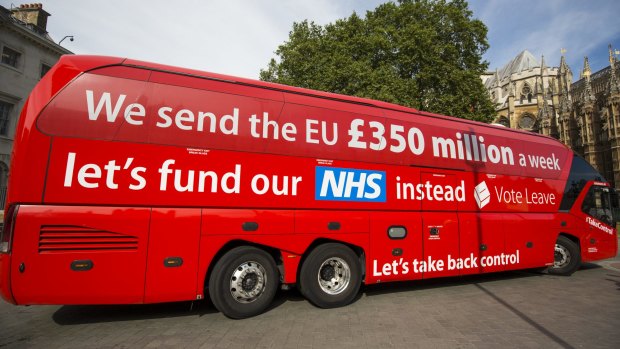 Britain's National Health Services was used as part of the Leave campaign.