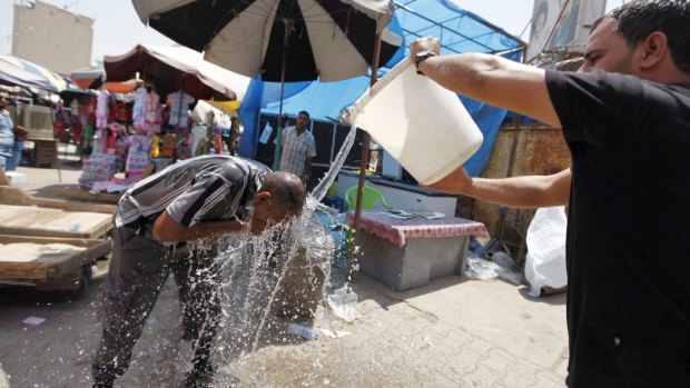Extreme heat prompted Iraq to declare a four-day holiday.