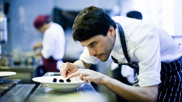 Chef Virgilio Martinez in the kitchen. 