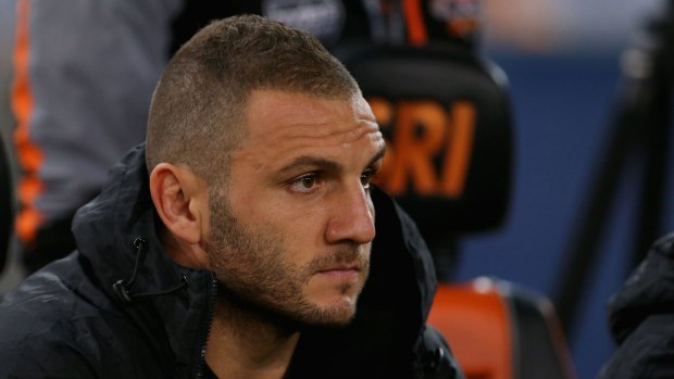 Dropped: Jason Taylor has said Robbie Farah still has a future at the Wests Tigers.