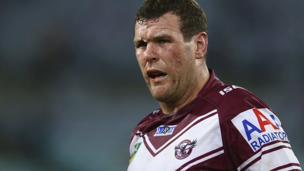 A touch older: Veteran Manly prop Jason King is not renowned for his hipster talk.