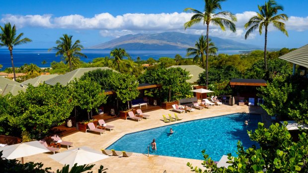 Adults-only haven: Hotel Wailea.