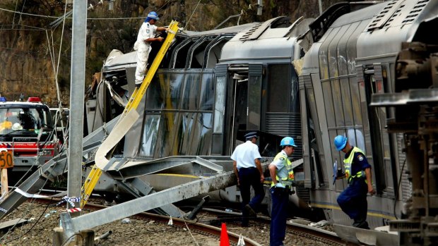 The Waterfall train crash in 2003 highlighted the lack of communication equipment on Sydney trains.