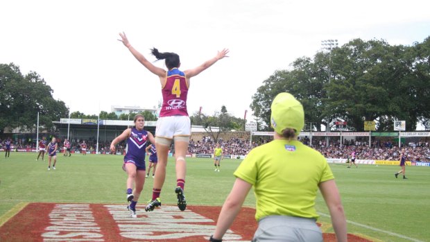 More than 10,000 people turned out for Dockers first home game at Fremantle Oval last season.