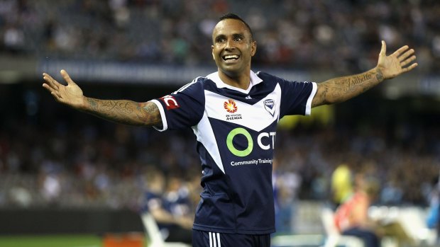 Over, but not out: Archie Thompson will play for Victory in their Asian Champions League match on Tuesday night.