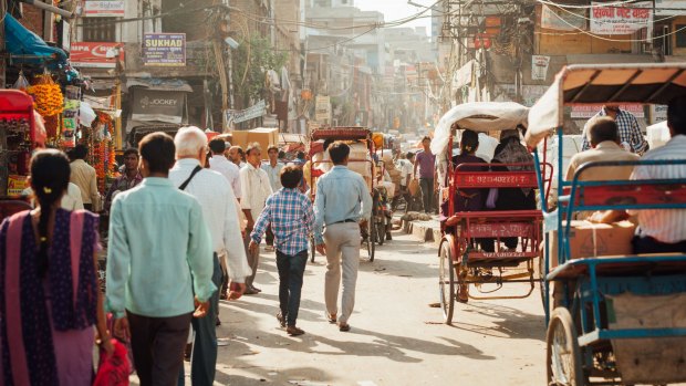 Visitors to Old Delhi can find the noise, heat and pungent smells confronting.