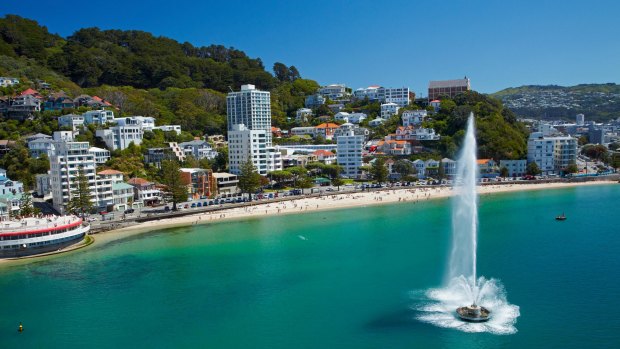 Wellington's most expensive post code - Oriental Bay.