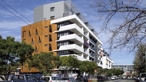 Community housing provider City West opened its first affordable housing development in Green Square - Exordium Apartments (pictured) - in 2016. It has since inked another deal with the City of Sydney to build a further 200 units in the area. 