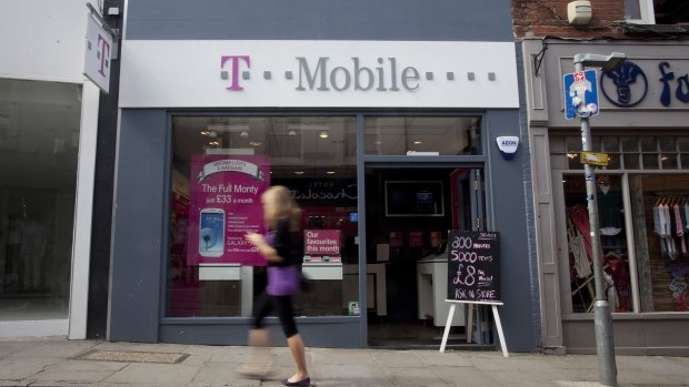 T-Mobile and Orange merged in the UK in 2010 and some bright marketing spark decided to call the new company "Everything Everywhere". 