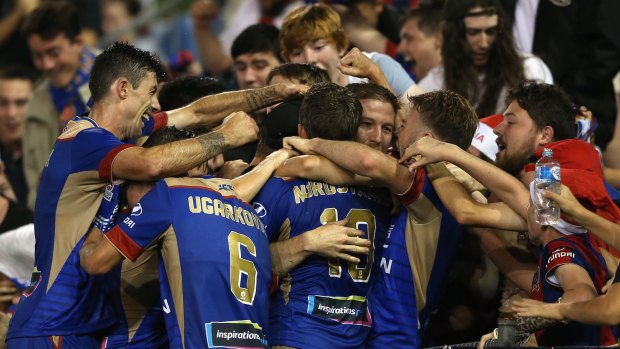 The Newcastle Jets have had two wins on the trot.