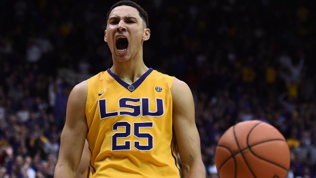 Simmons is set to go No.1 in the NBA draft.