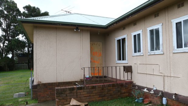 The house where Mahmoud Hrouk was killed on May 22.