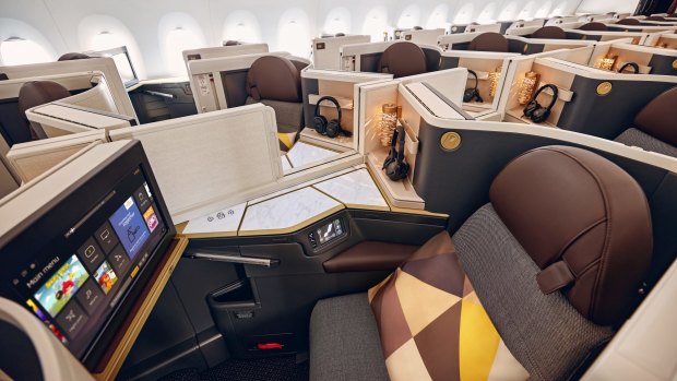 Airline review: Etihad Boeing 787-9 Dreamliner, business class, Abu Dhabi to Sydney