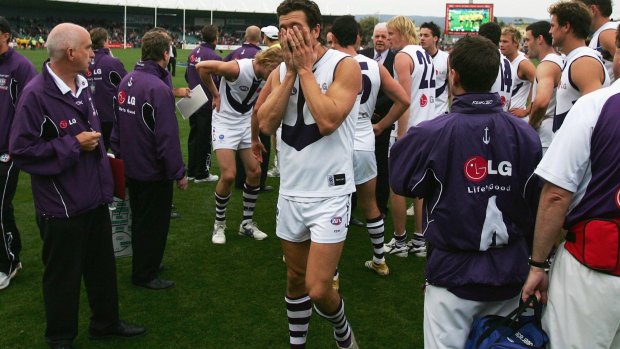 Siren Gate - a momentous moment in Fremantle Dockers' history, but unlikely to be replicated at the new Perth Stadium.